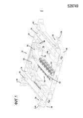 Универсальный крепежный механизм для установки телекоммуникационной рамы на телекоммуникационное крепление (патент 2656120)