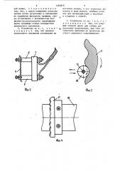 Устройство для продольной резки термопластичных тканей к ткацкому станку (патент 1463819)