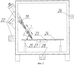 Способ моделирования процесса газификации остатков жидкого ракетного топлива и устройство для его реализации (патент 2474816)