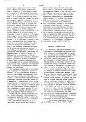 Объемный электромагнитный насос (патент 885601)