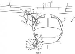 Летательный аппарат (варианты) и способ подъема спасательной люльки в фюзеляж летательного аппарата (патент 2500579)