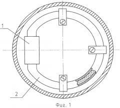 Датчик угловых ускорений с жидкостным ротором (патент 2469337)