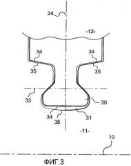 Устройство для крепления подвижной лопатки к диску ротора турбины в турбомашине (патент 2343291)