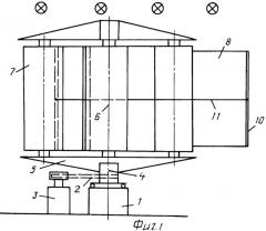 Роторный ветродвигатель (патент 2479748)