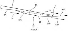 Турбореактивный двигатель с пониженным испусканием шума для летательного аппарата (патент 2451814)
