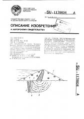 Способ предотвращения размыва основания гидротехнического сооружения (патент 1170034)