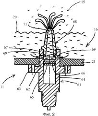 Устройство и способ нанесения равномерного тонкого слоя жидкости на субстраты (патент 2405227)