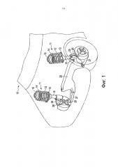 Подвеска типа стойки и спиральная пружина сжатия для подвески (патент 2615644)
