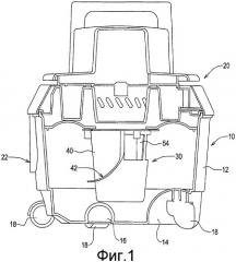 Моющий пылесос (патент 2416355)