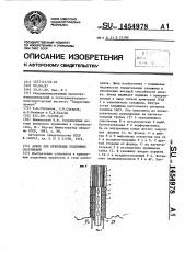 Анкер для крепления подземных сооружений (патент 1454978)