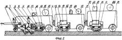 Комбинированный агрегат для уплотнения снежных насыпей (патент 2321700)