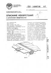 Пластина теплообменника (патент 1430716)