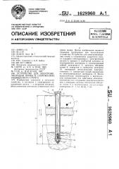 Устройство для электромелиорации в сооружениях защищенного грунта (патент 1628960)