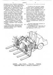 Устройство для перегрузки тарноштучных грузов (патент 650973)