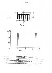 Микрополосковый полосовой фильтр (патент 1830158)
