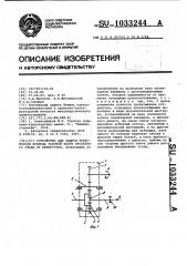 Устройство для защиты трансмиссии привода рабочей клети прокатного стана от перегрузок (патент 1033244)