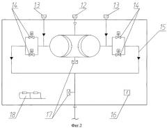 Блок хранения и подачи жидкого топлива для двигательных установок космического аппарата (патент 2400407)