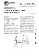 Автоматическая установка для нанесения покрытия (патент 1287951)