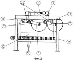 Отрезное устройство для конвейерной технологической линии (патент 2438838)