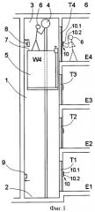 Управляемый доступ к кабине лифта (патент 2427523)