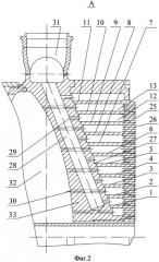 Смесительная головка камеры жрд (патент 2445493)