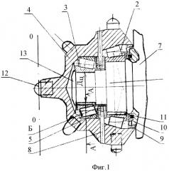 Буровое шарошечное долото (патент 2472915)