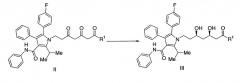 Способ получения фениламида 5-(4-фторфенил)-1-[2-(2r,4r)-4-гидрокси-6-оксотетрагидропиран-2-ил)этил]-2-изопропил-4-фенил-1h-пиррол-3-карбоновой кислоты (патент 2279430)