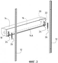 Устройство и способ для монтажа открывающегося ставня в верхней части оконной коробки (патент 2382161)
