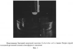 Способ стерилизации газоразрядной плазмой атмосферного давления и устройство для его осуществления (патент 2638569)