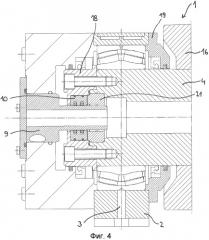 Опора и вращающийся ввод для охлаждаемого ролика (патент 2559380)