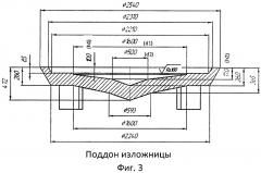 Изложница для приёма шлака и металла (патент 2605729)