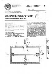 Способ определения термических напряжений в горной породе (патент 1051277)