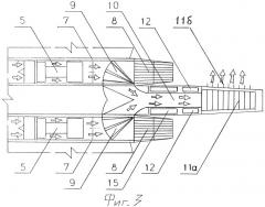 Маневренный самолет с газодинамической системой управления (патент 2457151)