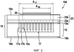 Устройство ультразвукового преобразователя и способ его изготовления (патент 2607720)