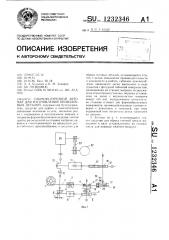 Гибочно-отрезной автомат для изготовления проволочных деталей (патент 1232346)