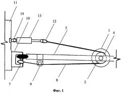 Тягово-догружающее устройство колесных транспортных средств при их агрегатировании с прицепами (патент 2496674)