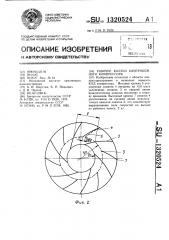 Рабочее колесо центробежного компрессора (патент 1320524)