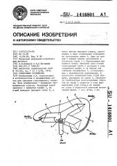 Горелочное устройство (патент 1416801)