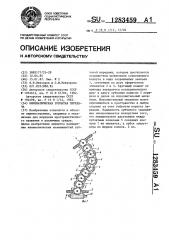 Кинематическая зубчатая передача (патент 1283459)