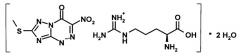 2-метилсульфанил-6-нитро-7-оксо-1,2,4-триазоло[5,1-c] [1,2,4]триазинид l-аргининия дигидрат, обладающий противовирусной активностью, способ его получения и применение для профилактики и лечения лихорадки западного нила (патент 2536874)