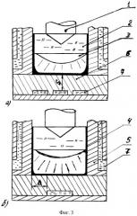 Водоохлаждаемая форма для электрошлакового литья заготовок (патент 2428278)