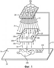 Система и способ выборочного освещения младенца во время фототерапии (патент 2642682)