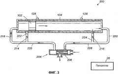 Устройство для определения положения вытеснителя в калибровочном устройстве для расходомера и способ его использования (патент 2544271)