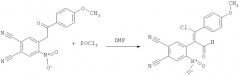 Способ получения 4-[2-хлор-1-формил-2-r-винил]-5-нитрофталонитрилов (патент 2534990)