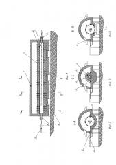 Печь для нагрева тонких длинных изделий (патент 2605881)