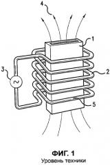 Индукционное нагревательное устройство для металлической пластины (патент 2357383)