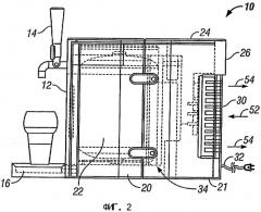 Аппарат для разлива алкогольных напитков с системой охлаждения (патент 2349848)