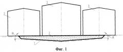 Основание для близко расположенных резервуаров (патент 2478755)