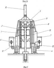 Устройство для бурения скважин (патент 2300619)