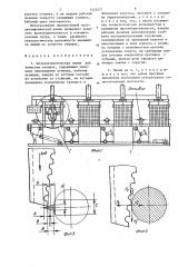Полуавтоматическая линия для зачистки отливок (патент 1423277)